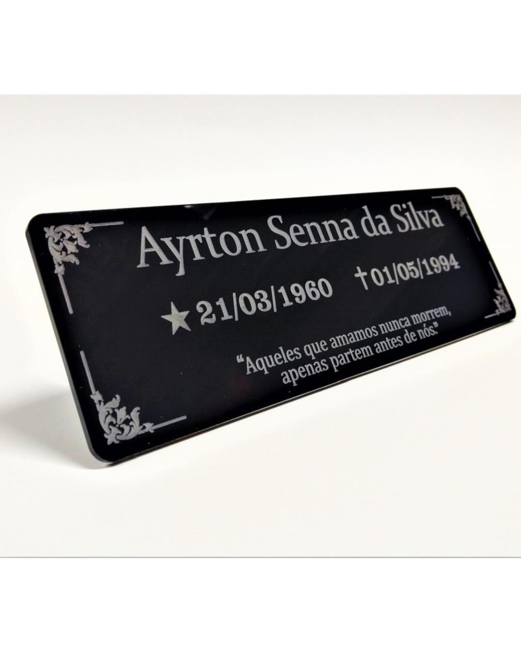 Placa Túmulo